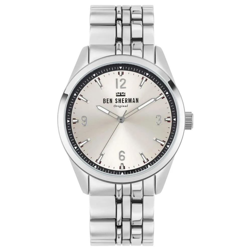 Ben Sherman Men's Gray Stainless Steel Watch