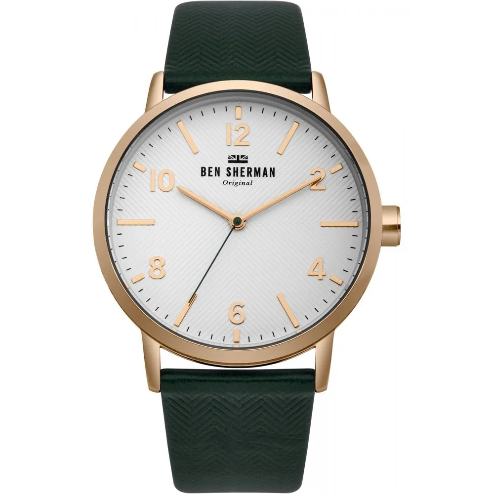 Ben Sherman Men's Green Fabric Watch