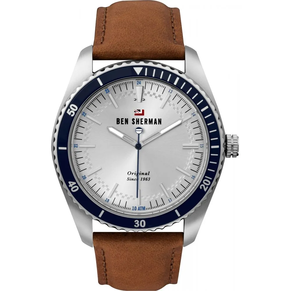 Ben Sherman Men's Brown Leather Watch