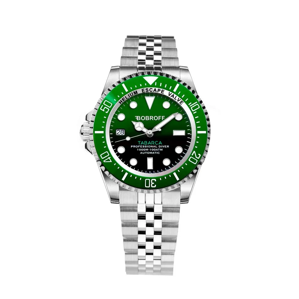 Bobroff Men's Silver Stainless Steel Stainless Steel Watch