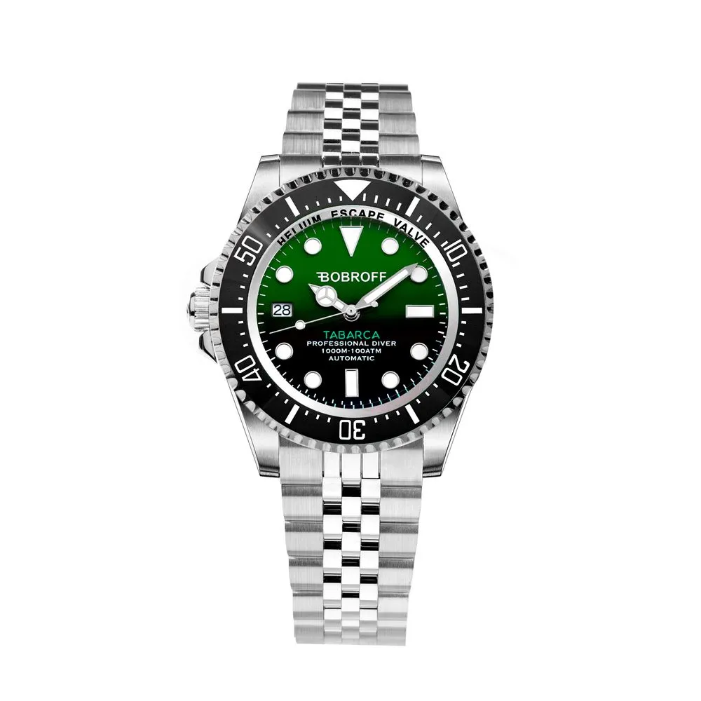 Bobroff Men's Silver Stainless Steel Stainless Steel Watch