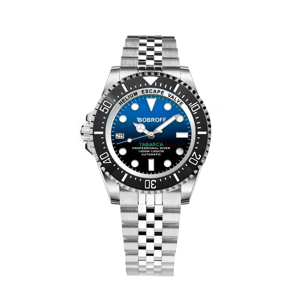 Bobroff Men's Silver Stainless Steel Stainless Steel Watch