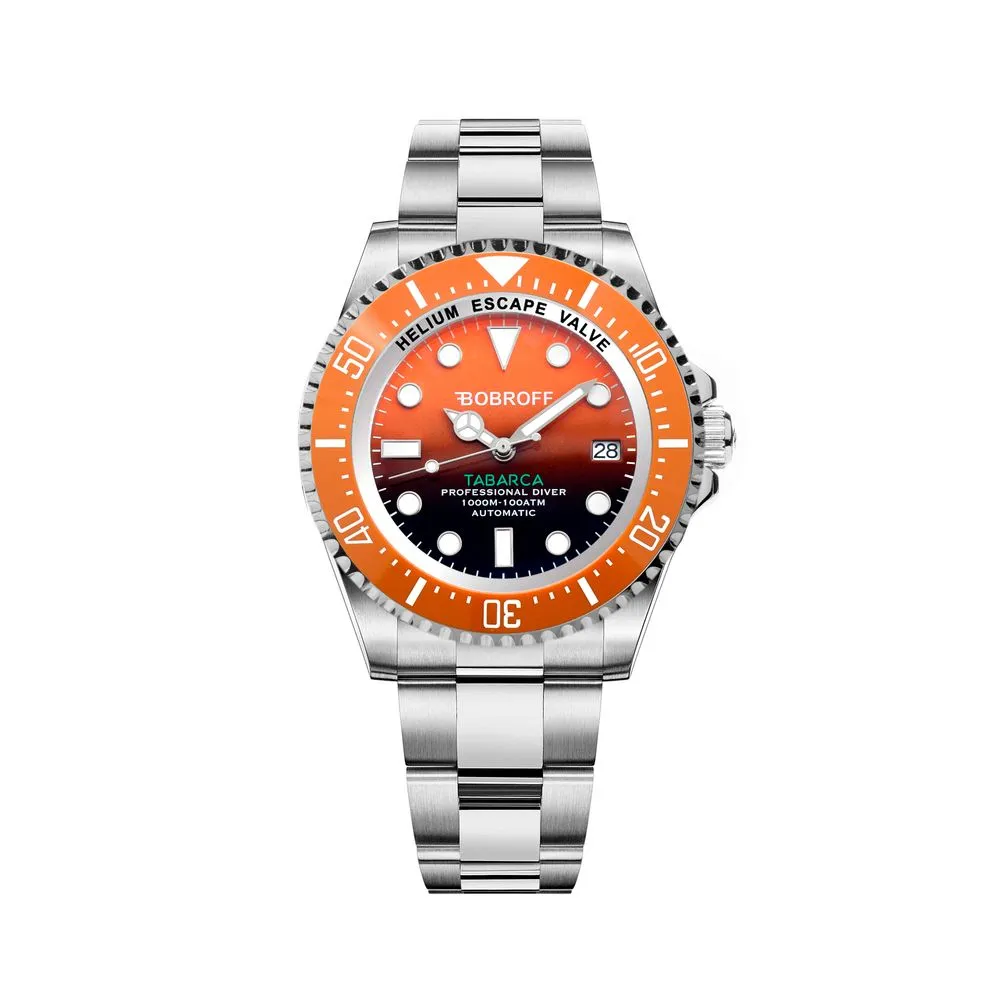 Bobroff Men's Silver Stainless Steel Stainless Steel Watch