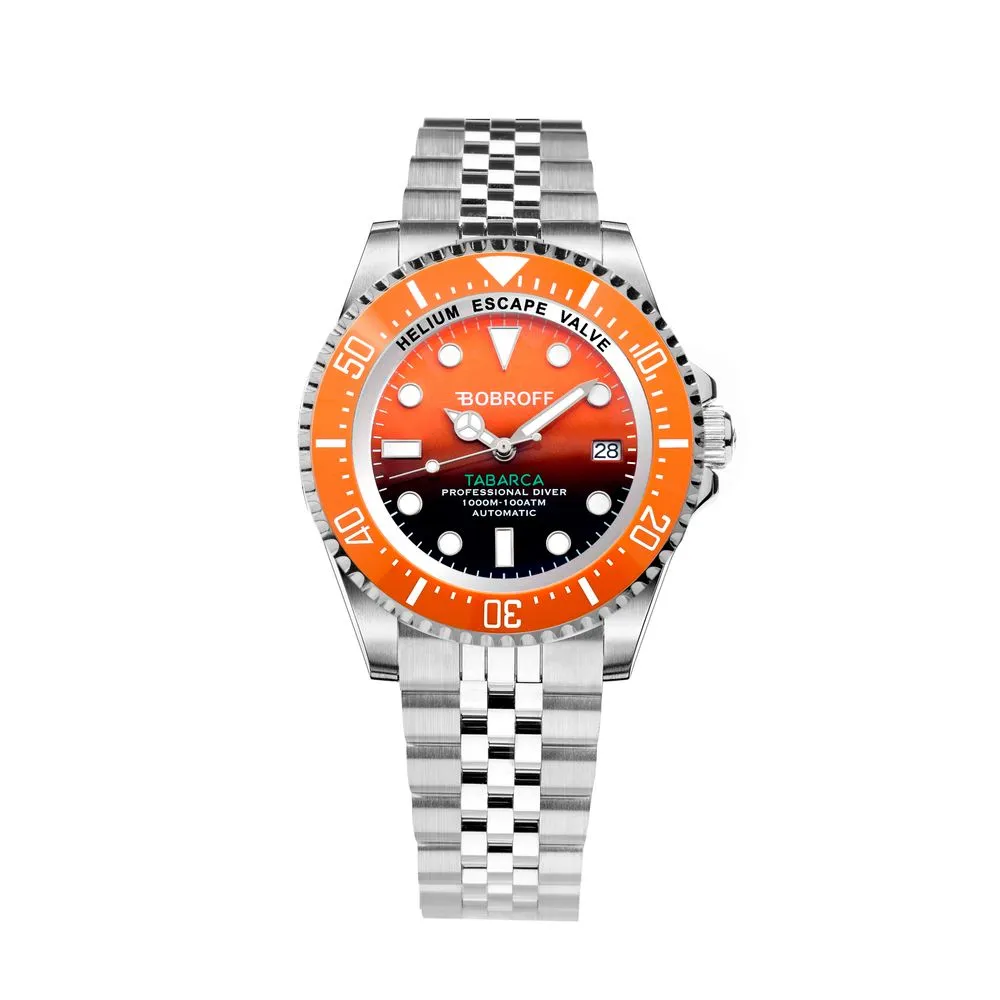 Bobroff Men's Silver Stainless Steel Stainless Steel Watch