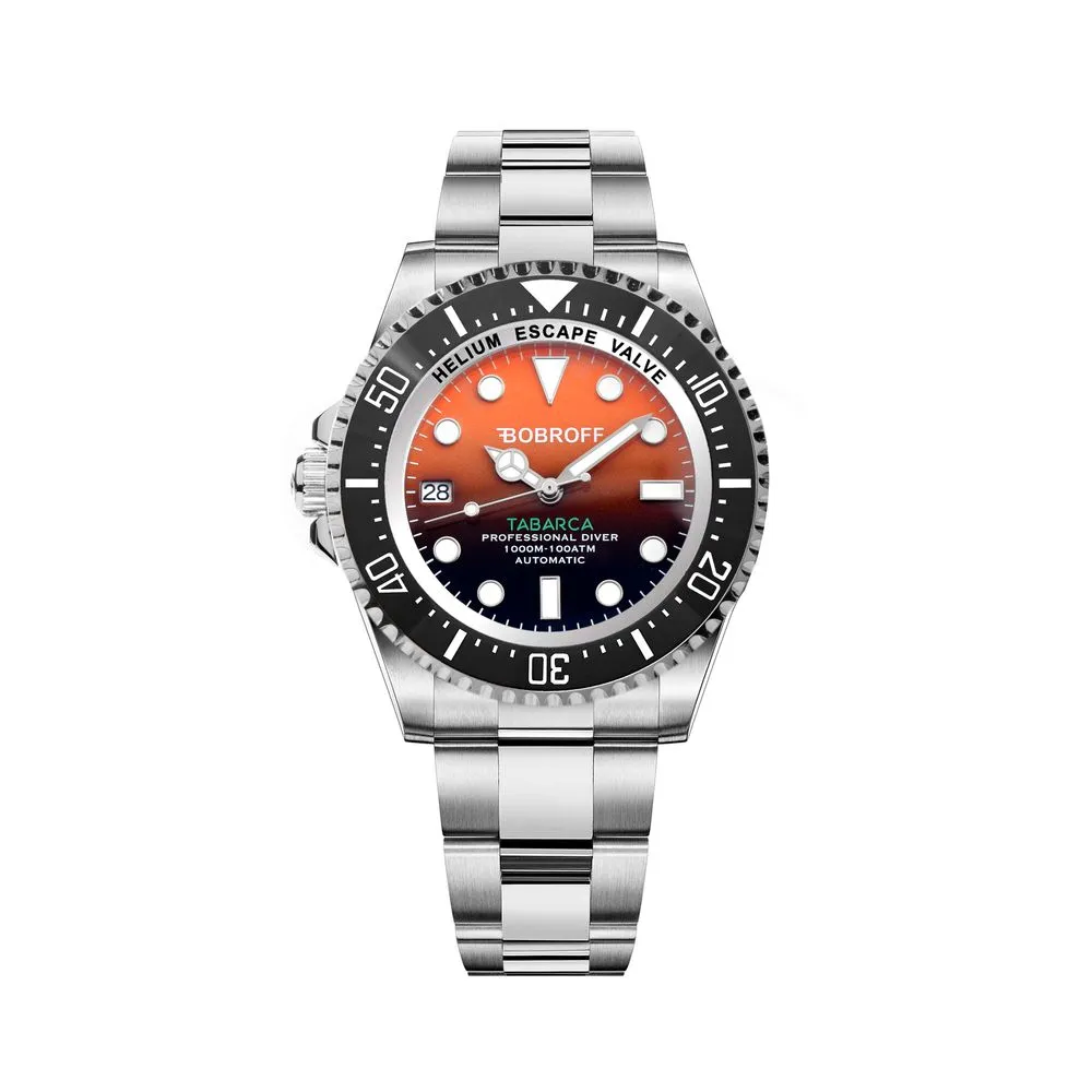 Bobroff Men's Silver Stainless Steel Stainless Steel Watch