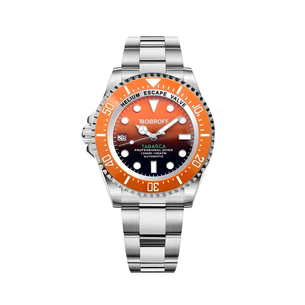 Bobroff Men's Silver Stainless Steel Stainless Steel Watch