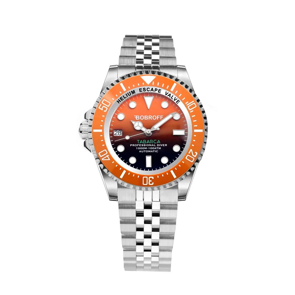 Bobroff Men's Silver Stainless Steel Stainless Steel Watch