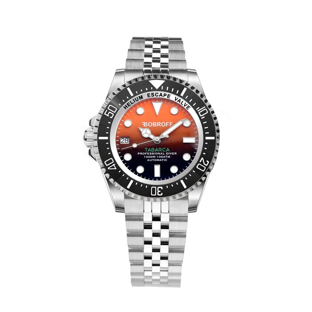 Bobroff Men's Silver Stainless Steel Stainless Steel Watch