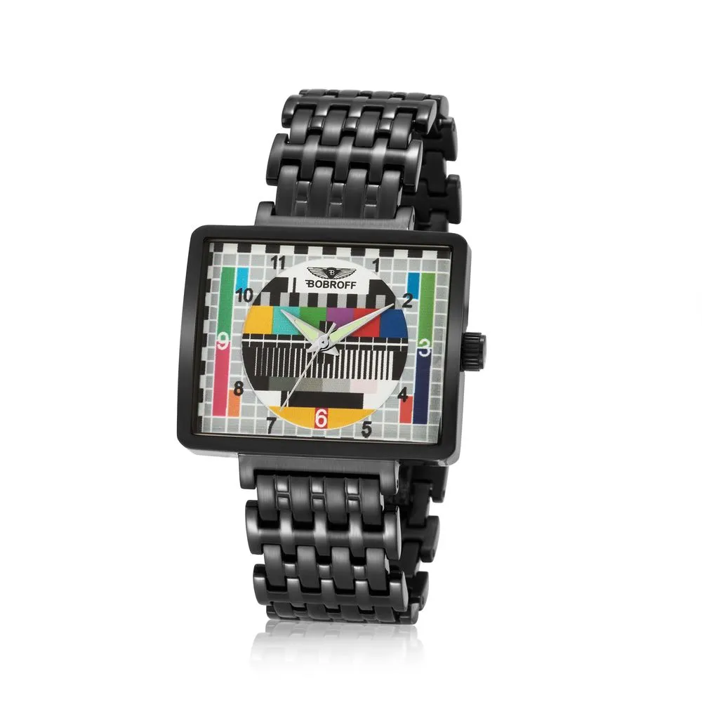 Bobroff Women's Black Stainless Steel Watch