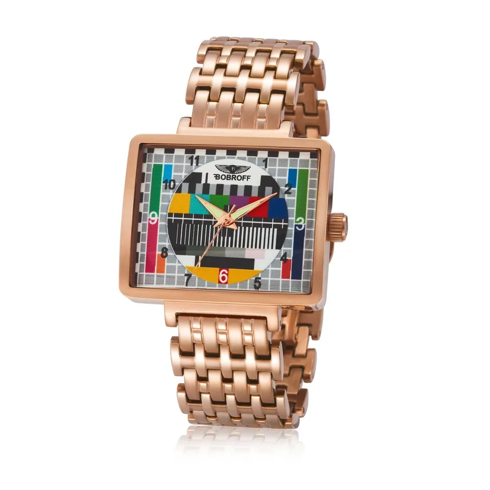 Bobroff Women's Bronze Steel Watch