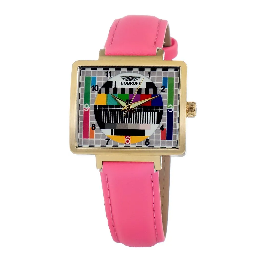 Bobroff Women's Multicolor Leather Watch