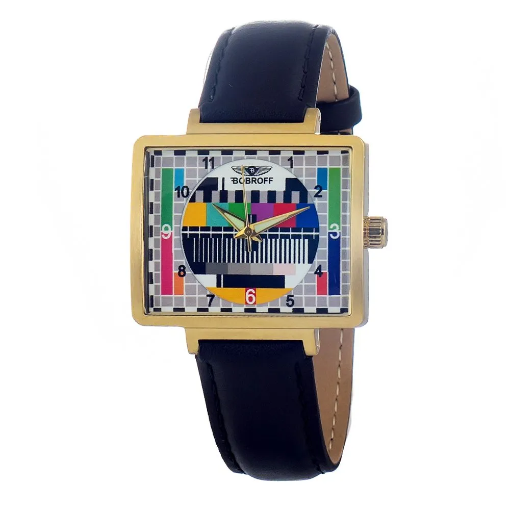 Bobroff Women's Black Leather Watch