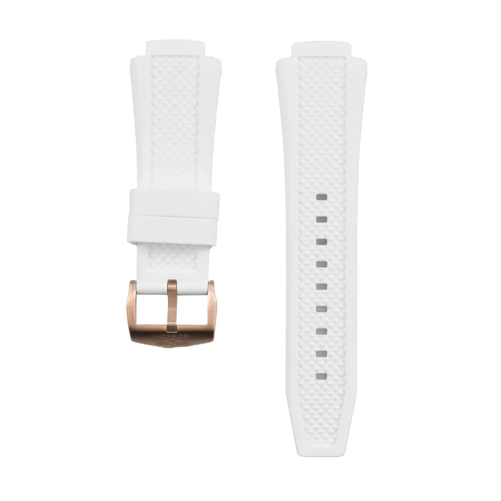 Bobroff Women's White Silicone Watch