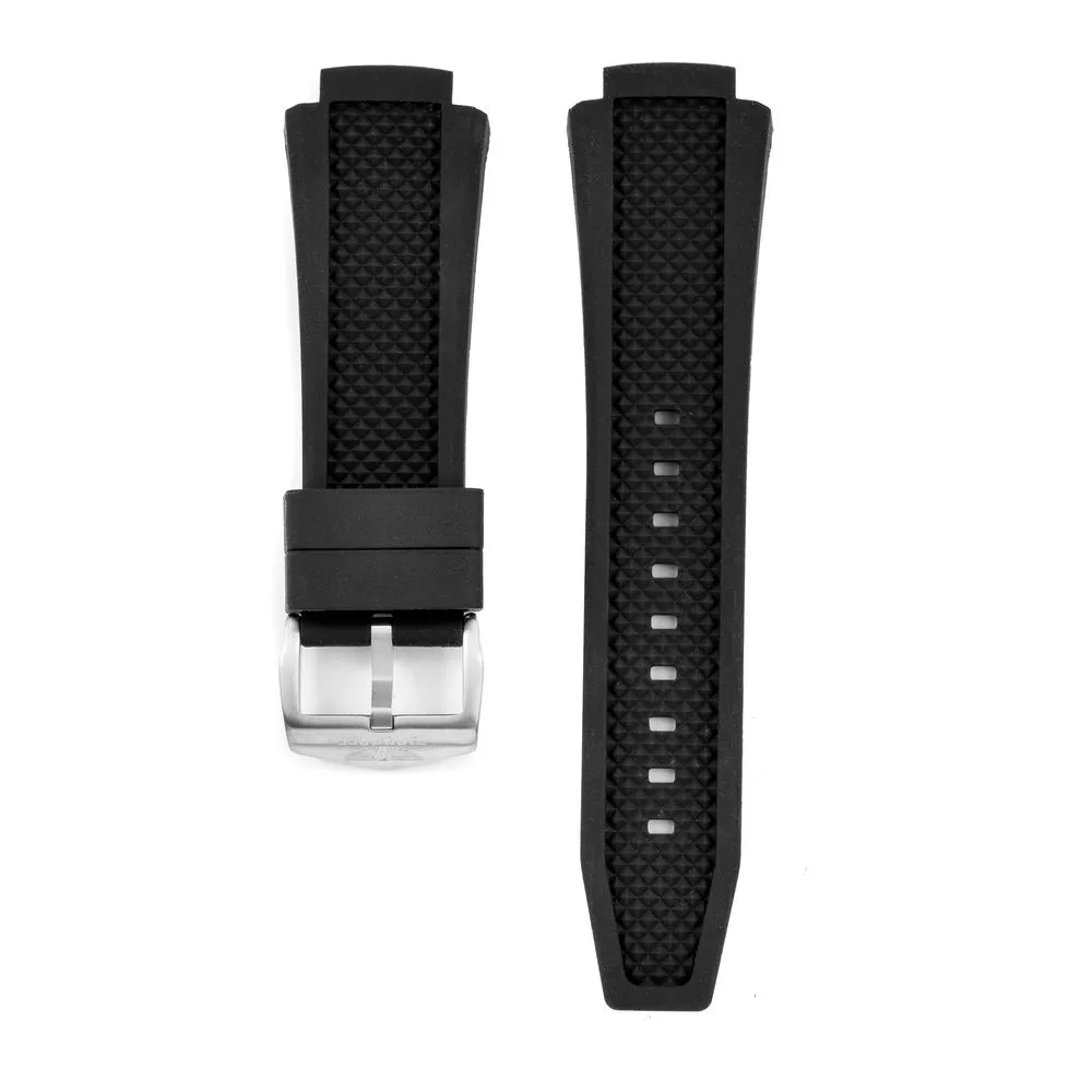 Bobroff Men's Black Silicone Watch