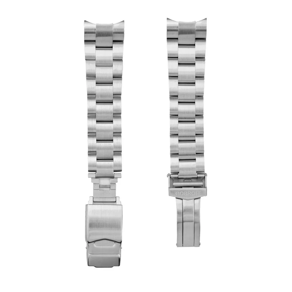 Bobroff Men's Silver Stainless Steel Stainless Steel Watch
