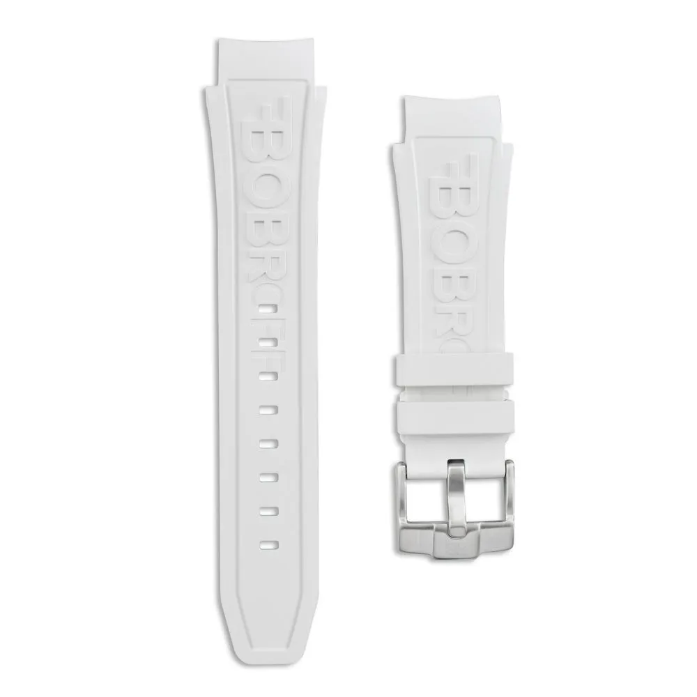 Bobroff Men's White Rubber Watch