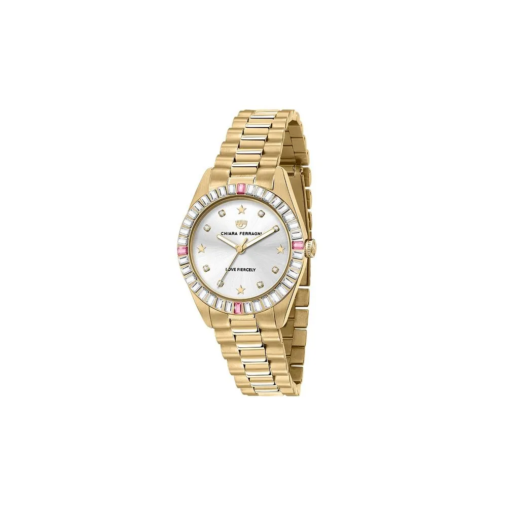 Chiara Ferragni Women's Silver Stainless Steel Watch