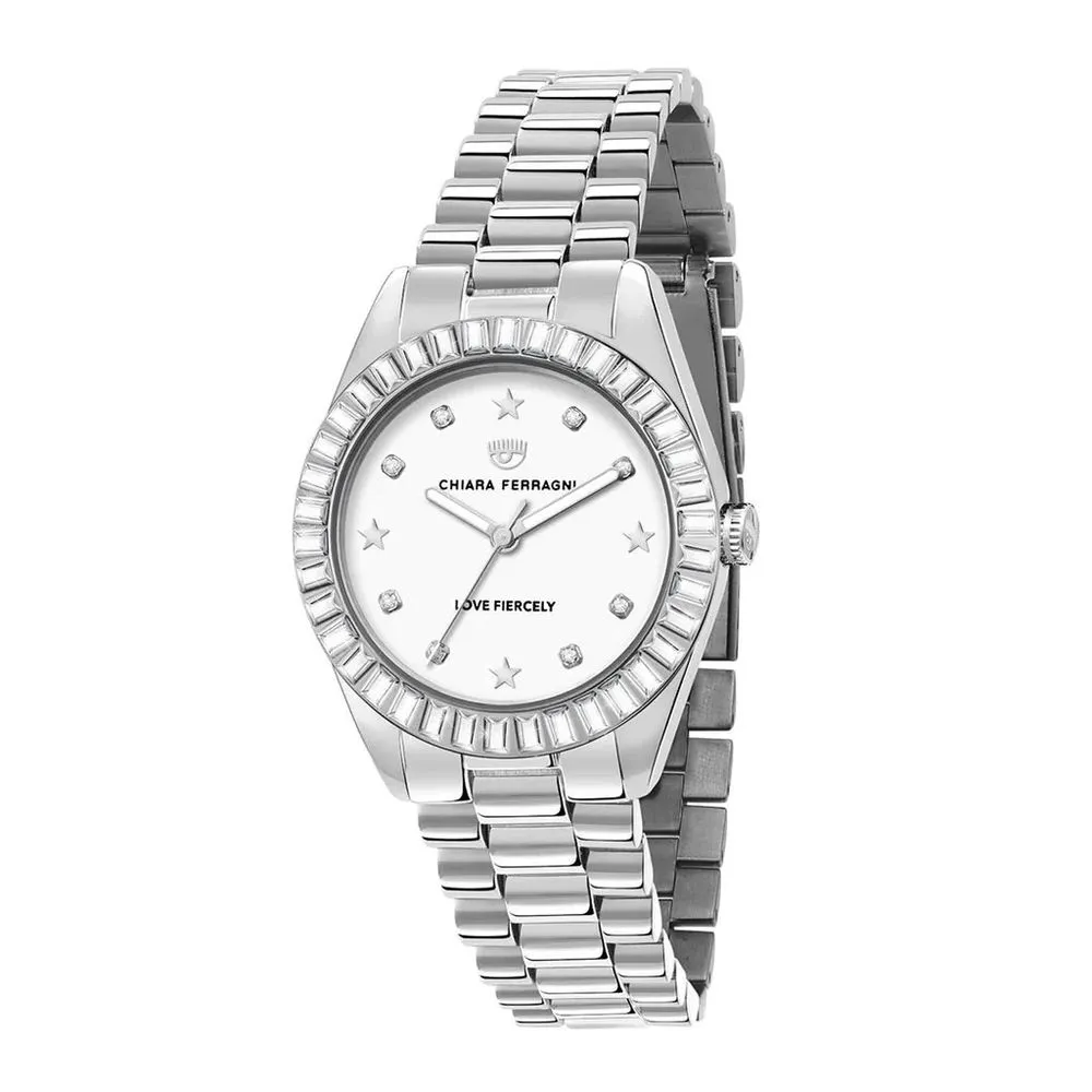 Chiara Ferragni Women's Silver Stainless Steel Watch