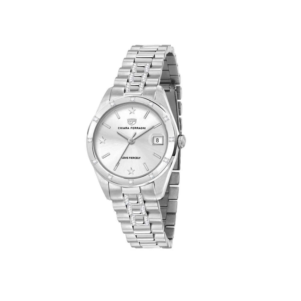 Chiara Ferragni Women's Silver Stainless Steel Watch