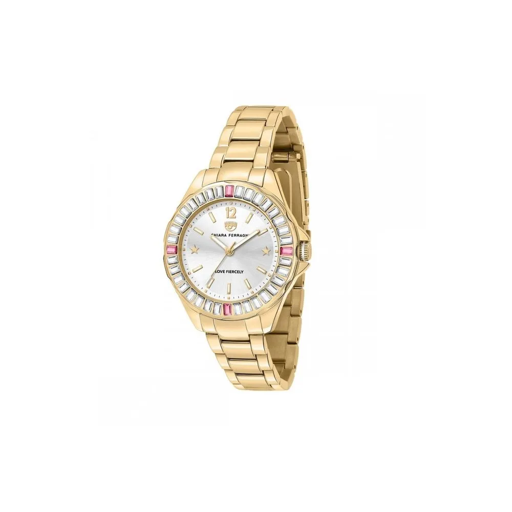 Chiara Ferragni Women's Gold Stainless Steel Watch