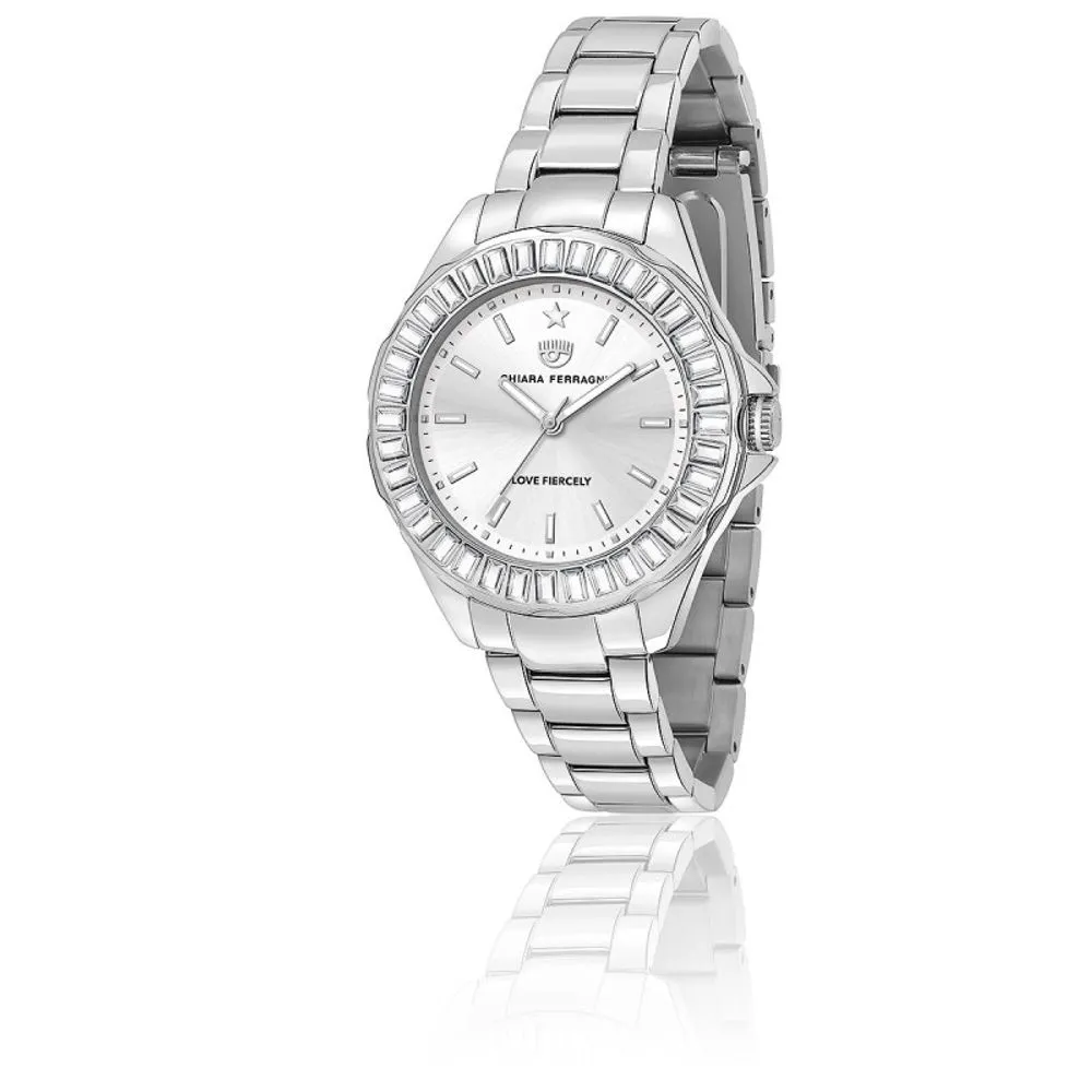 Chiara Ferragni Women's Silver Stainless Steel Watch