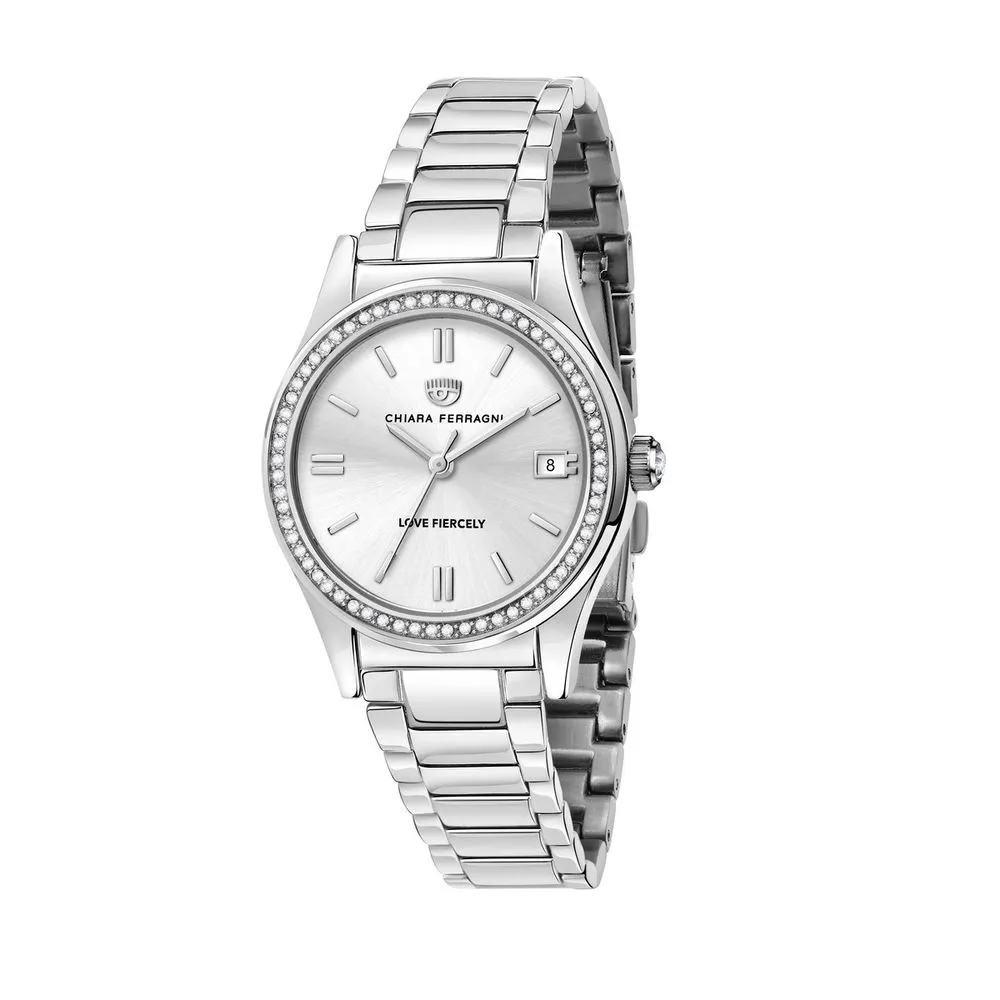 Chiara Ferragni Women's Silver Stainless Steel Watch