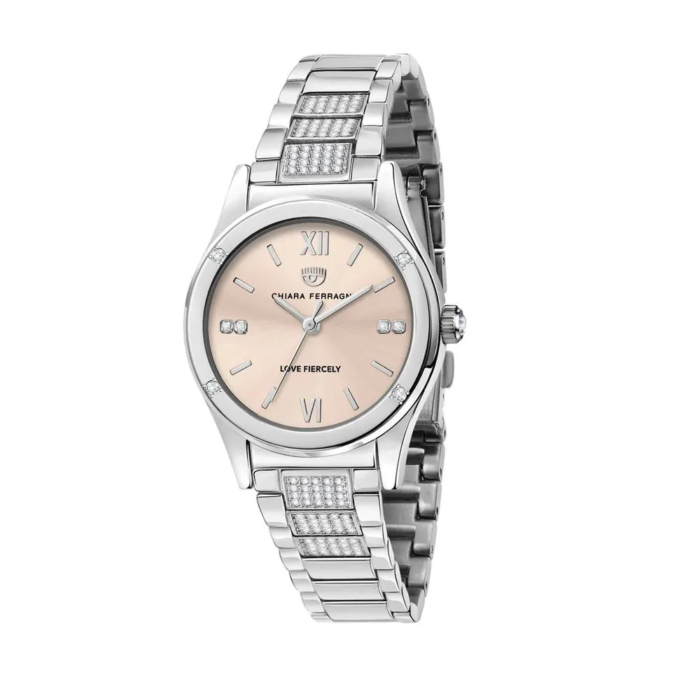 Chiara Ferragni Women's Silver Stainless Steel Watch