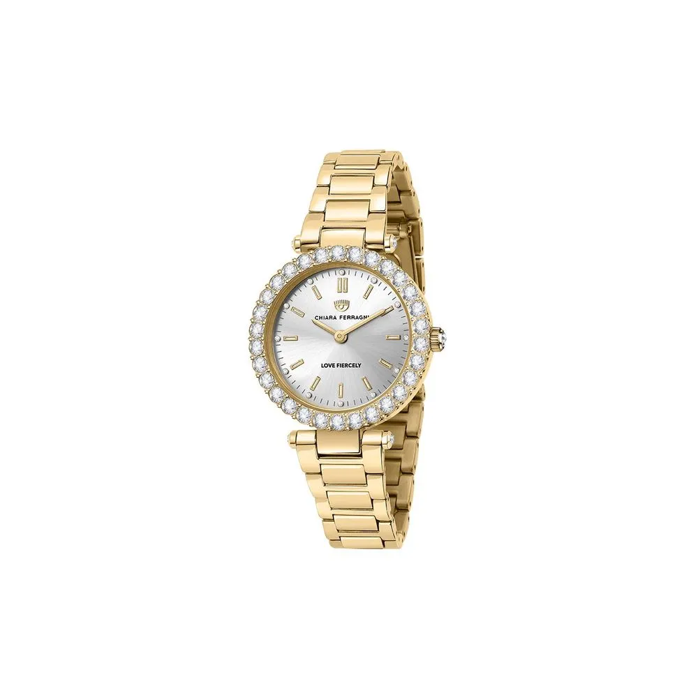 Chiara Ferragni Women's Gold Stainless Steel Watch