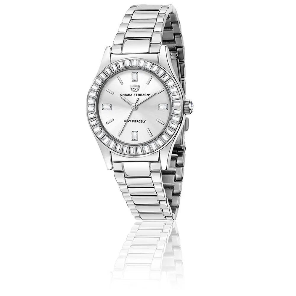 Chiara Ferragni Women's Silver Stainless Steel Watch