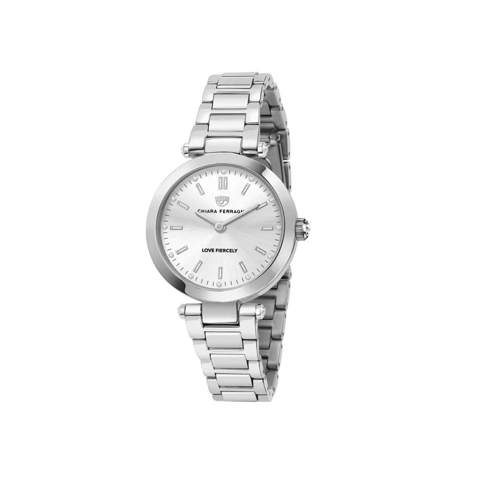 Chiara Ferragni Women's Silver Stainless Steel Watch