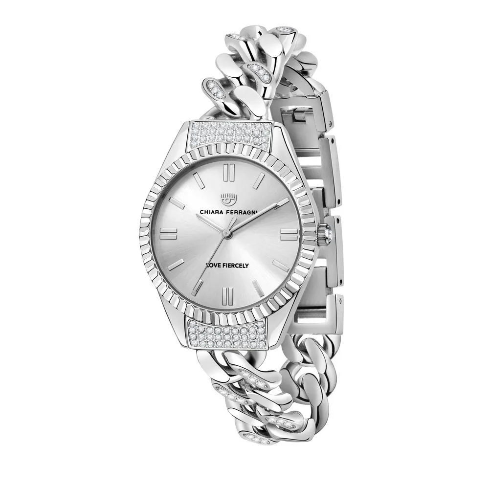 Chiara Ferragni Women's Silver Stainless Steel Watch