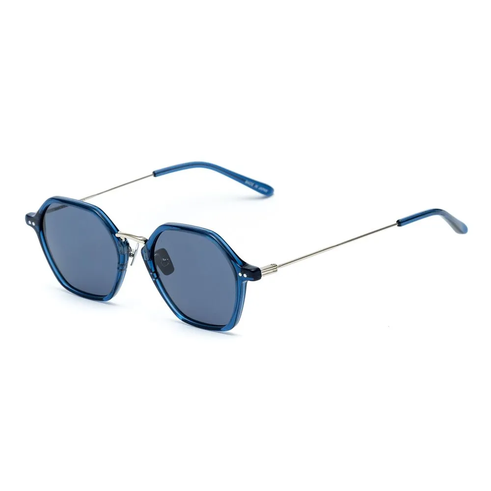 Belstaff Unisex Blue Titanium Sunglasses