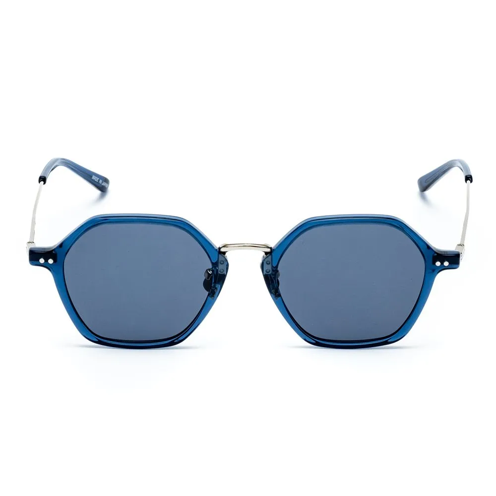 Belstaff Unisex Blue Titanium Sunglasses