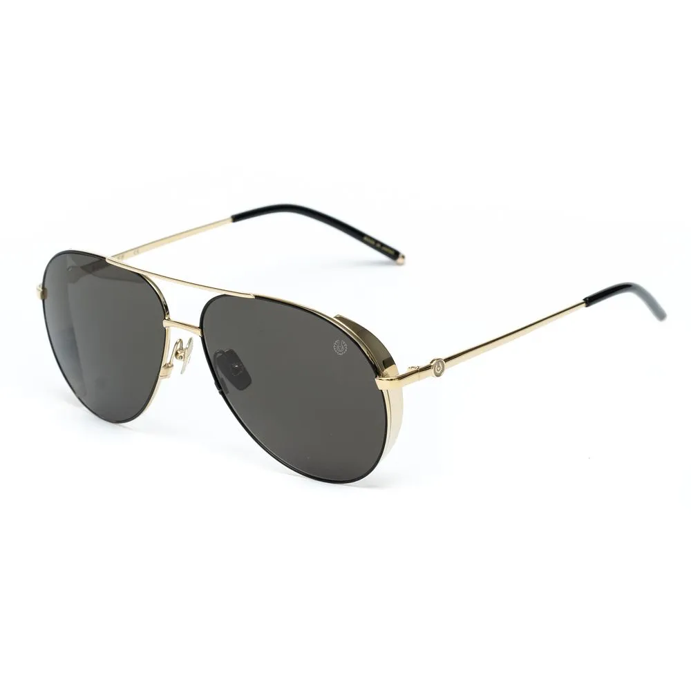 Belstaff Men's Gold Titanium Sunglasses