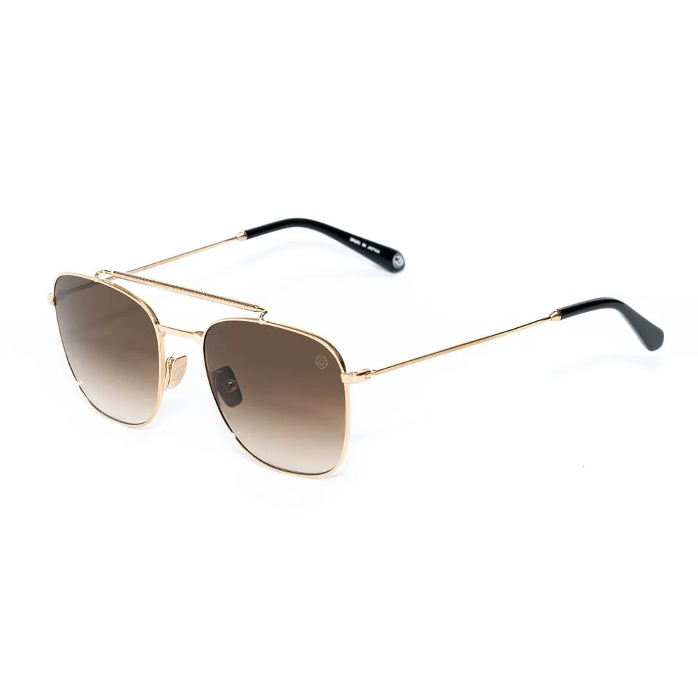 Belstaff Men's Gold Titanium Sunglasses