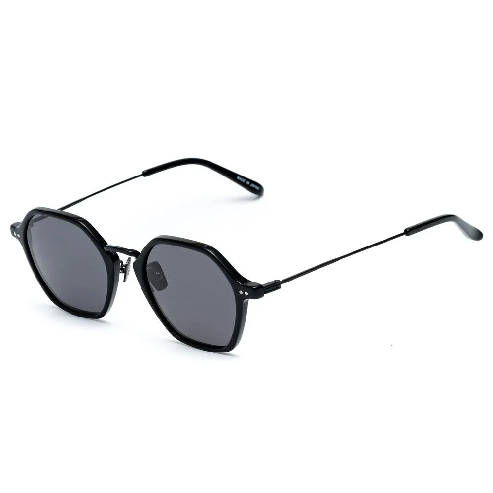 Belstaff Unisex Black Acetate Sunglasses