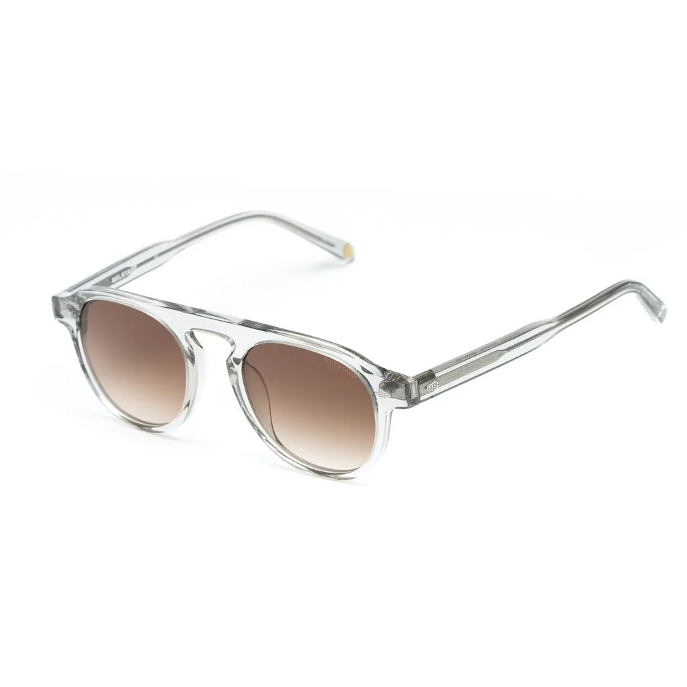 Belstaff Unisex Transparent Acetate Sunglasses