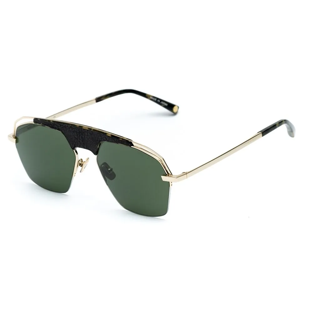 Belstaff Men's Gold Titanium Sunglasses