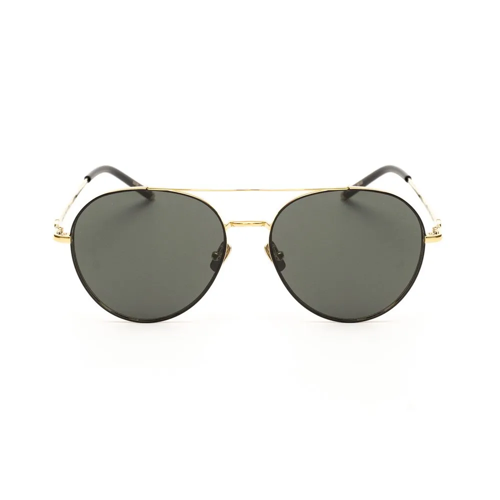 Belstaff Unisex Gold Titanium Sunglasses
