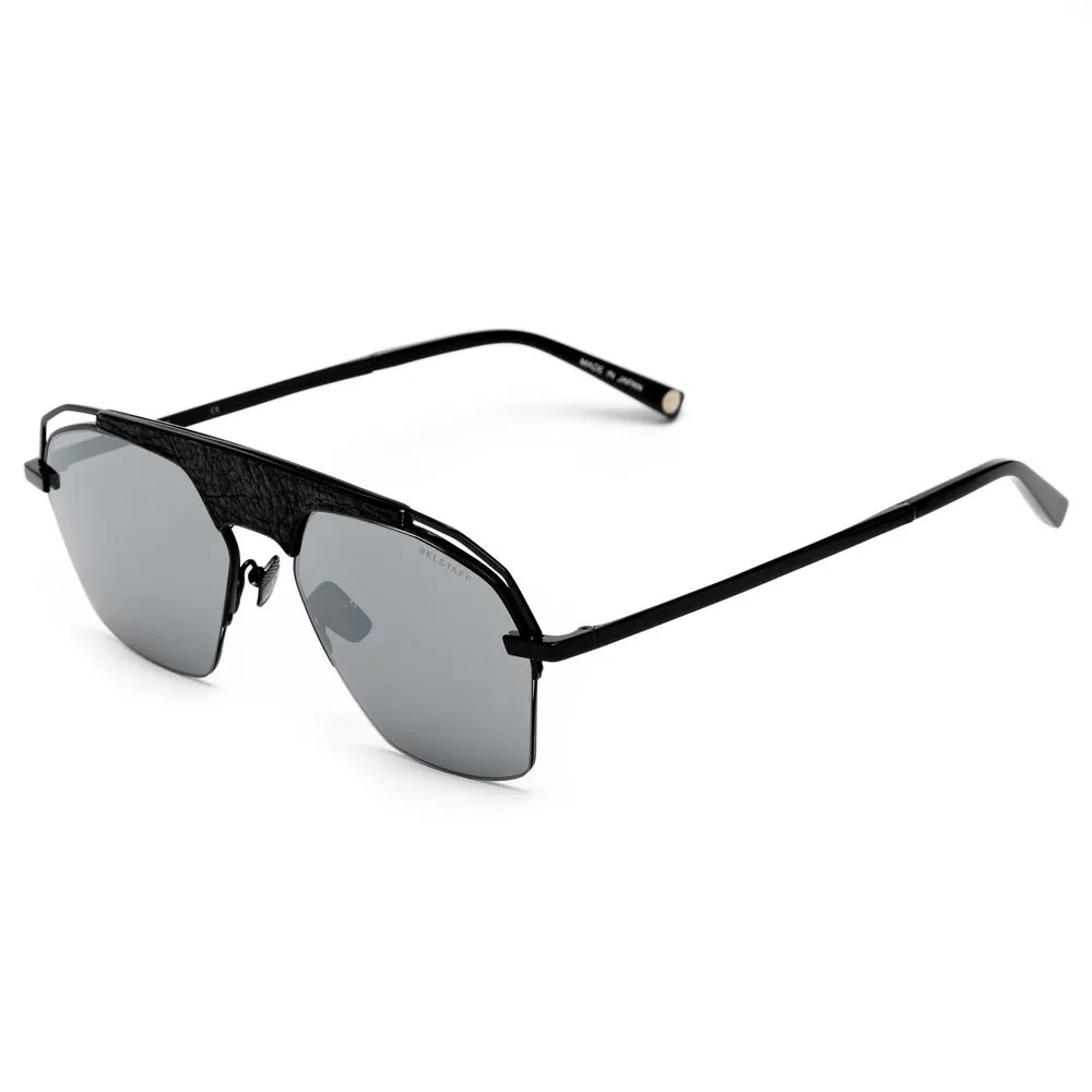 Belstaff Men's Black Titanium Sunglasses