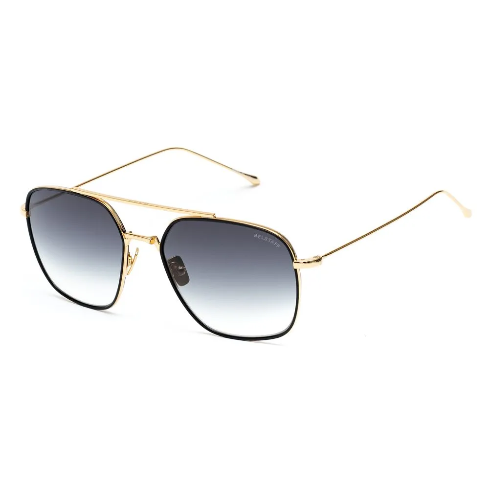 Belstaff Men's Gold Titanium Sunglasses