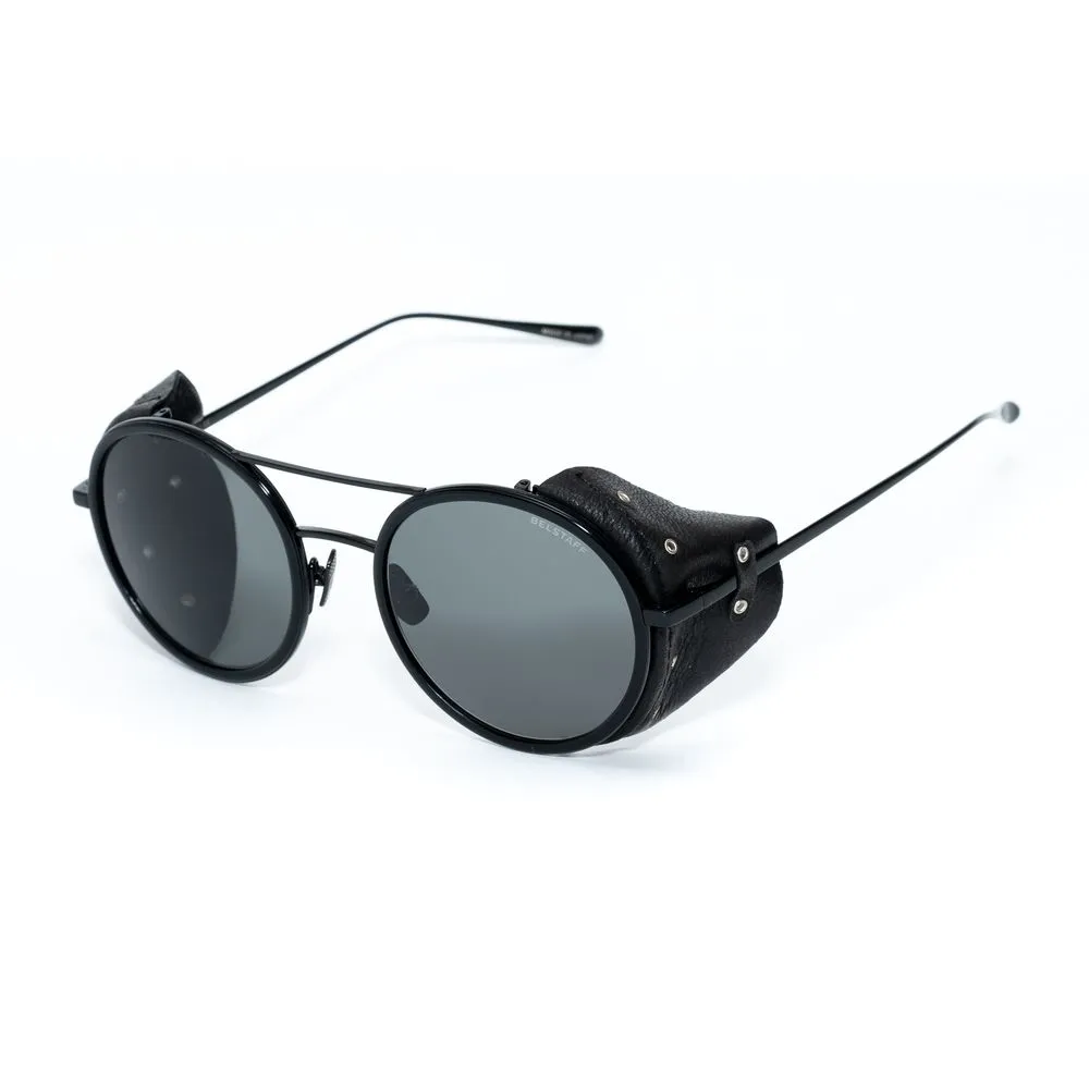 Belstaff Unisex Black Titanium Sunglasses