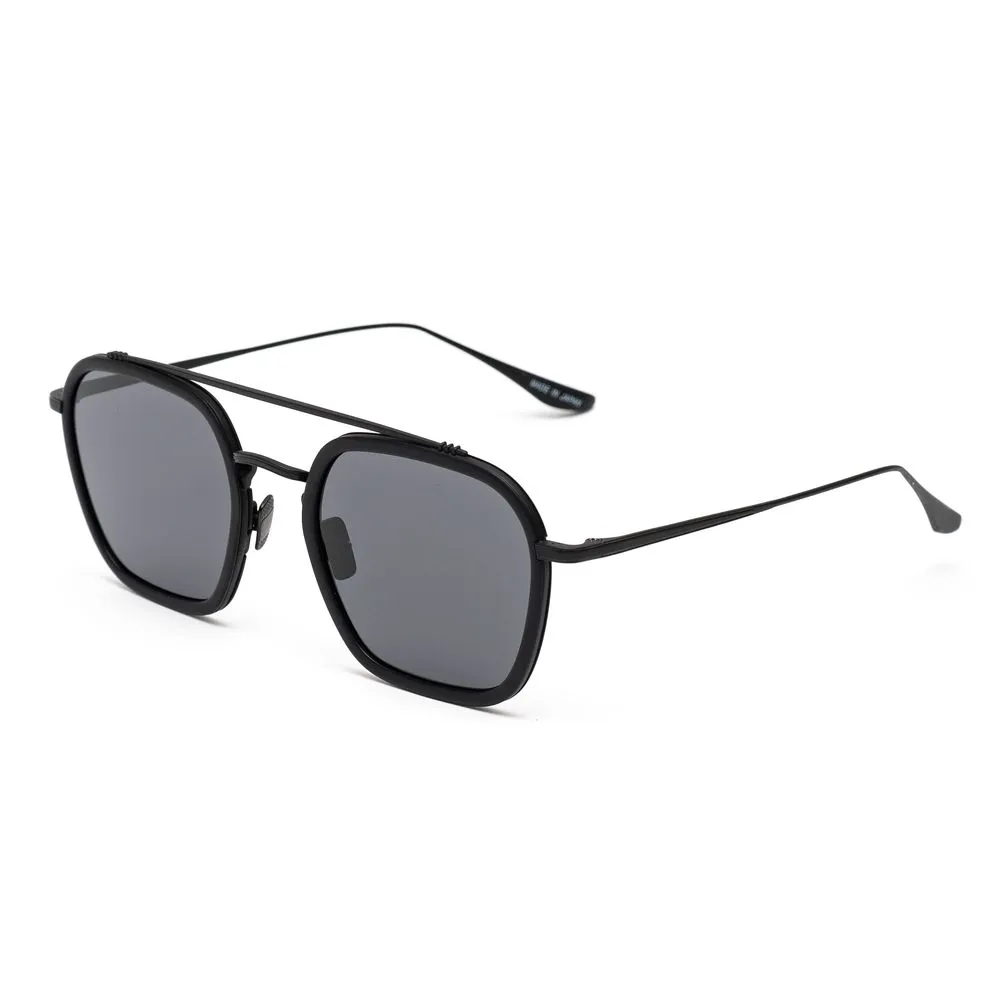 Belstaff Men's Black Stainless Steel Stainless Steel Sunglasses