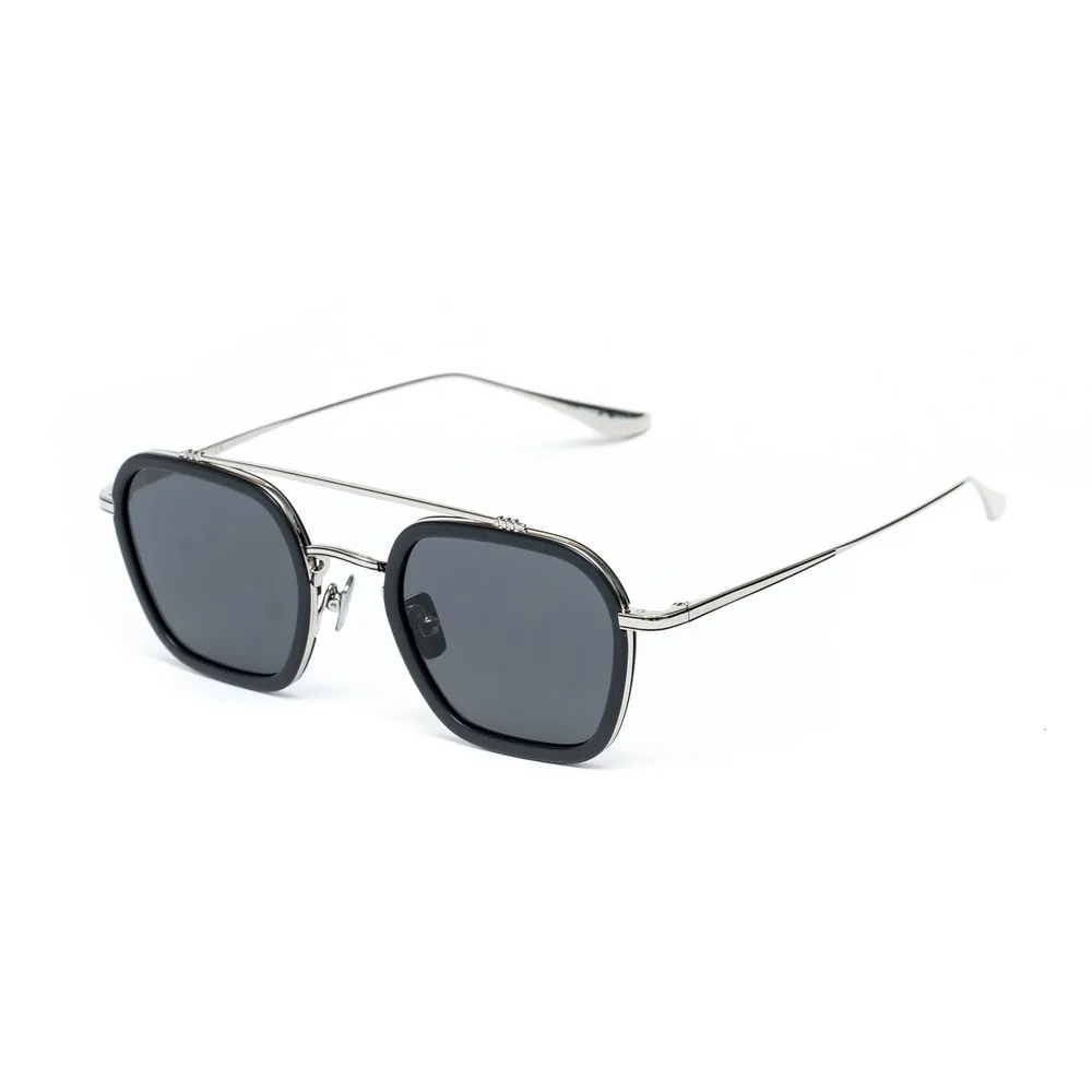 Belstaff Men's Gray Titanium Sunglasses