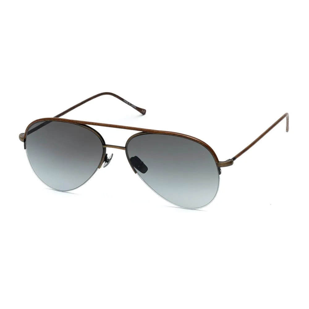 Belstaff Men's Brown Stainless Steel Sunglasses