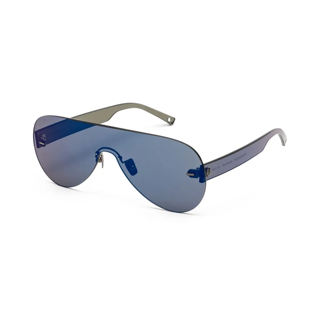 Belstaff Unisex Gray Acetate Sunglasses