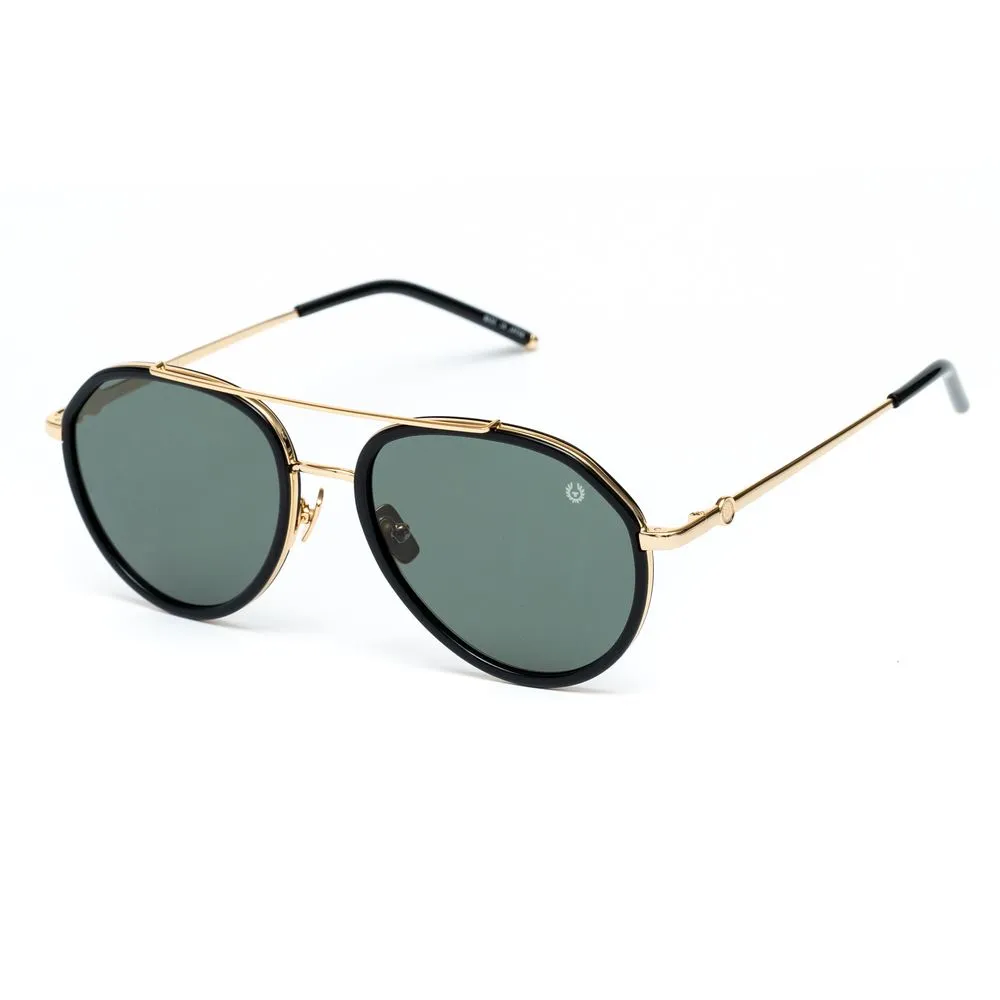 Belstaff Men's Gold Titanium Sunglasses