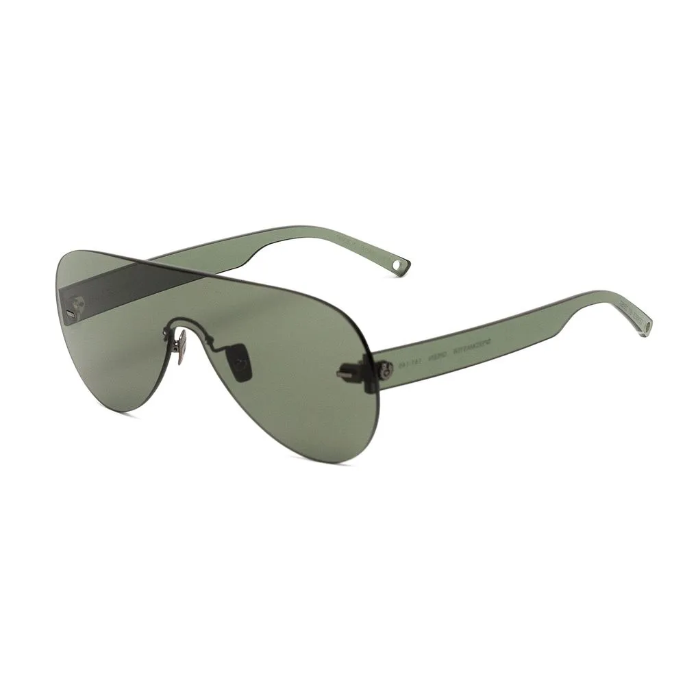 Belstaff Unisex Green Acetate Sunglasses