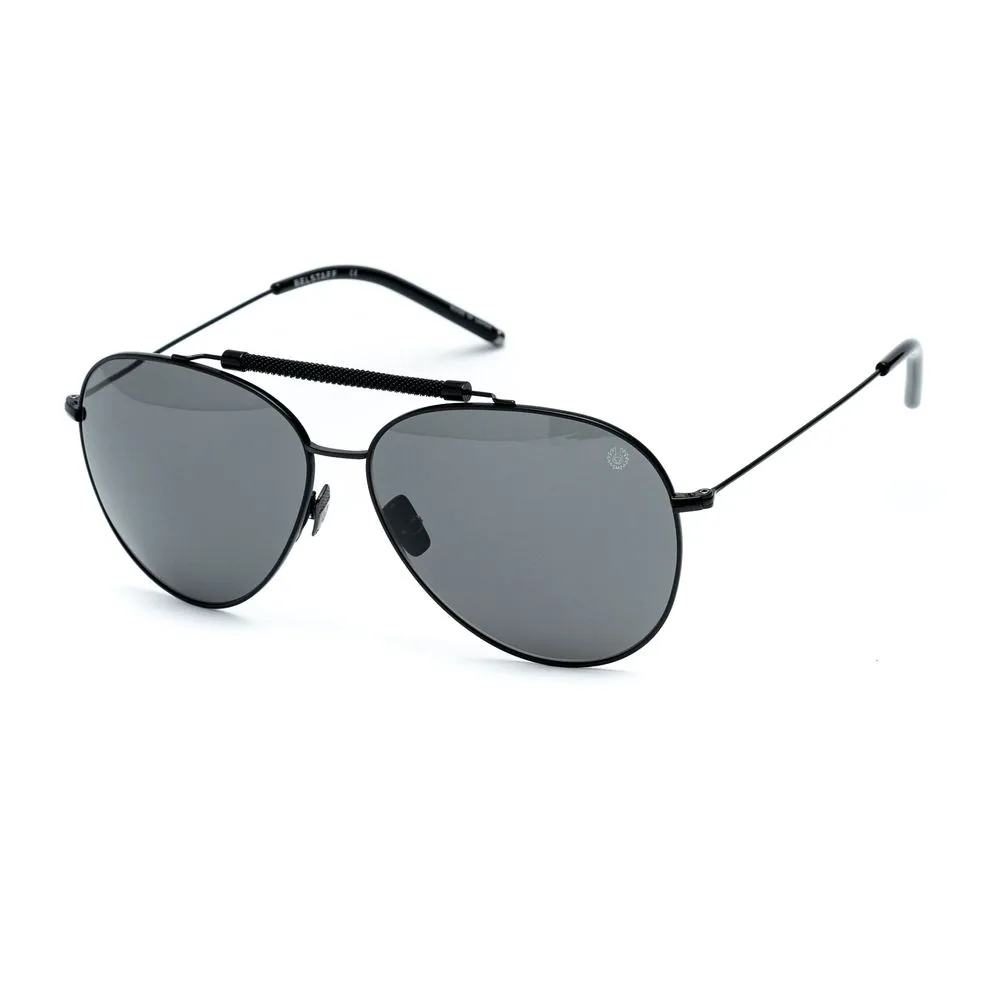 Belstaff Men's Black Titanium Sunglasses