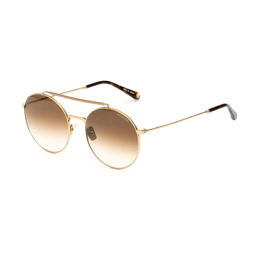 Belstaff Men's Gold Titanium Sunglasses